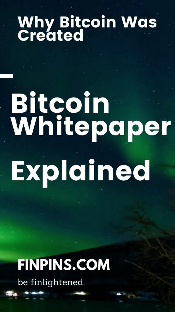 bitcoin whitepaper explained