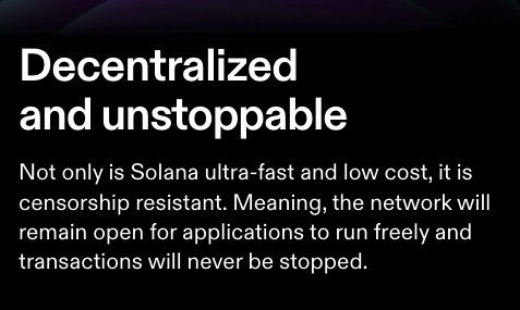 Solana is Decentralized
