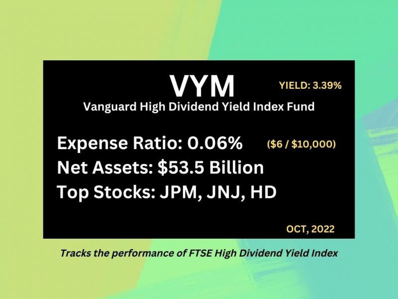 ETFs for High Dividends and Dividend Growth VYM