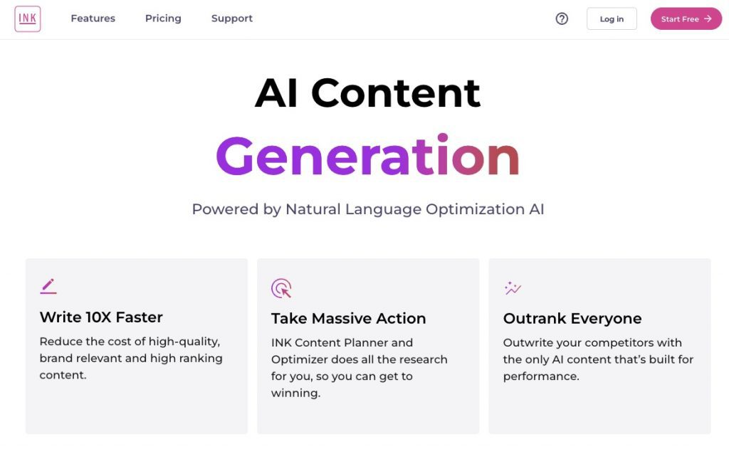 Best AI Writing Tools and Pricing Plans: 
inkforall