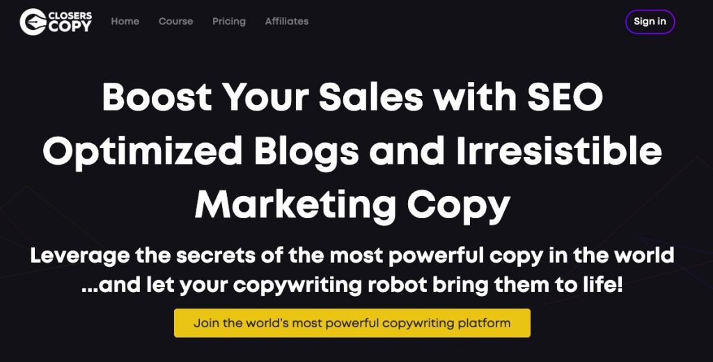 Best AI Writing Tools and Pricing Plans: 
closerscopy