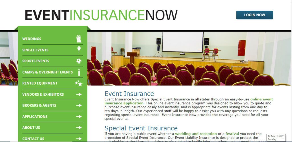 party rental insurance